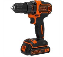 BLACK+DECKER 18V 2 Gear Lithium-ion Drill Driver + 200mA Charger + 1 Battery (BDCDD186)