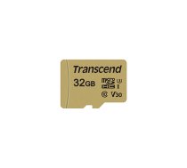 Transcend microSDHC 32GB 500S 95/60 MB/s UHS-I U3/U1, Class 10, V30 (TS32GUSD500S)