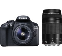 Canon EOS 4000D + 18- 55mm III + 75-300mm III