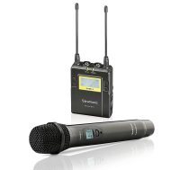 Saramonic UWMIC9 UHF Wireless Lavalier + Handheld Microphone System (Bodypack Transmitter, Lav Mic) (HU9+RX9)