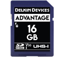Delkin Advantage SDHC 16GB Class 10 U3 V30 90/90 MB/s (DDSDW63316GB)