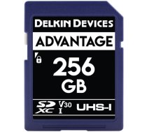 Delkin Advantage SDXC 256GB Class 10 U3 V30 90/90 MB/s (DDSD633256GB-A)
