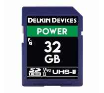Delkin Power SDHC 32GB Class 10 U3 V90 300/250 MB/s (DDSDUHS232GB)