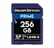 Delkin Prime SDXC 256GB Class 10 U3 V60 300/100 MB/s (DDSD19002HV)