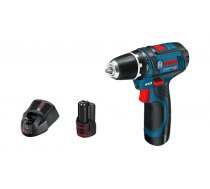 Bosch GSR 12V-15, 2x1.5Ah Carton (0601868107)