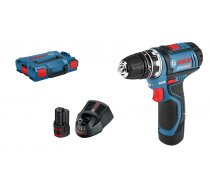 Bosch GSR 12V-15 FC, 2x2.0Ah, GFA 12-B L-boxx (06019F6001)
