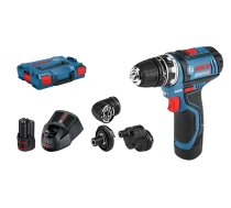 Bosch GSR 12V-15 FC Set, 2x2.0Ah, 4xGFA L-boxx (06019F6000)