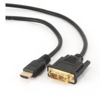 Gembird HDMI to DVI Male-Male Cable with Gold-Plated Connectors, 1.8m (CC-HDMI-DVI-6)