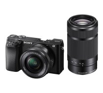 Sony A6100 Double Kit 16-50mm + 55-210mm (ILCE-6100Y) Black