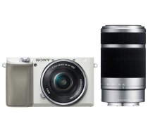 Sony A6100 Double Kit 16-50mm + 55-210mm (ILCE-6100Y) Silver