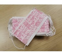 Medical Flower Pink Face Masks 60 pieces in a box