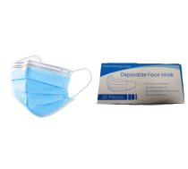 Medical Blue Disposable Face Mask 50 pieces in a box