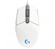 Logitech G102 LIGHTSYNC RGB Gaming Mouse White Datorpele (910-005824)