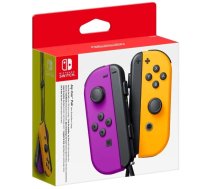Nintendo Switch Joy-Con Controller Strap Pair - Neon Purple and Neon Orange
