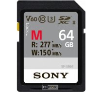Sony SDXC 64GB Class 10 UHS-II (SF-M64)