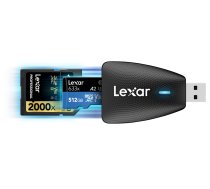 Lexar Multi-Card 2-in-1 USB 3.1 SD/microSD Reader