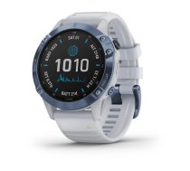 Garmin fenix 6 Pro Solar Edition - Mineral blue with whitestone band - Solar (010-02410-19)