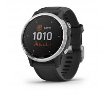 Garmin fenix 6S Solar - Silver with black band - Solar (010-02409-00)
