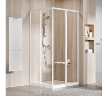 Ravak Shower Corner SRV2-100 195 S White + Glass Transparent (14VA01O2Z1)