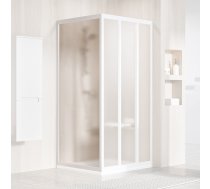 Ravak Shower Fixed Wall APSS-80 198 White + G|lass Grape (940401R2ZG)