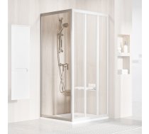 Ravak Shower Fixed Wall APSS-80 198 Satin + Gass Transparent (94040UR2Z1)