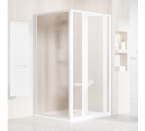 Ravak Shower Fixed Wall PSS-80 195 Whitec + Glass Grape (940401O2ZG)