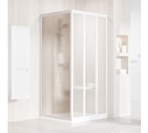 Ravak Shower Fxed Wall APSS-90 198 White + Glass Grape (940701R2ZG)