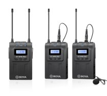 Boya BY-WM8 Pro-K2 UHF Dual-Channel Wireless Microphone System