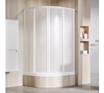 Ravak Shower Corner SKCP4-80 SABINA White + Polystyrene Pearl (31144V10011)