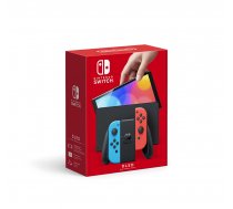 Nintendo Switch (OLED Model) Neon Blue/Neon Red set