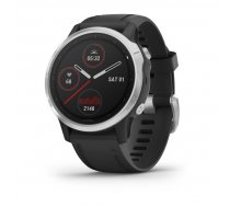 Garmin fenix 6S - Silver with Black Band - Standard (010-02159-01)