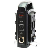 Dynacore D-2S V-Mount Battery Charger 2-Channel with Adapter