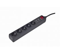 EnerGenie SPG5-C-15 surge protector 5 AC outlet(s) 250 V Black 4.5 m