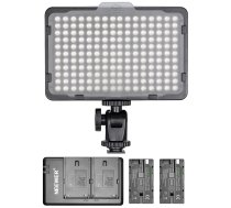 Neewer Dimmable 176 LED Light Kit with 2xBattery and Dual USB Battery Charger (90093156)