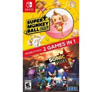 Nintendo Switch Sonic Forces + Super Monkey Ball: Banana Blitz HD Double Pack
