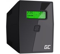 Green Cell UPS01LCD UPS 360W 600VA 2-AC Outlets