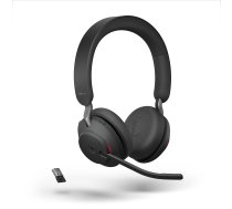 Jabra Evolve2 65 MS Stereo Headset Black USB-A (26599-999-999)
