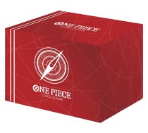 Bandai One Piece Card Game - Clear Card Case - Standard Red