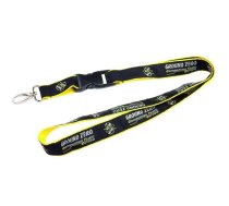 Ground Zero Yellow And Black Key Chain