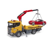 Bruder Scania Super 560R Tow truck with Light & Sound Module and Bruder Roadster (03552)