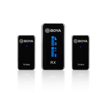 Boya BY-XM6-S2 Mini Ultracompact 2.4GHz Dual-Channel Wireless Microphone System