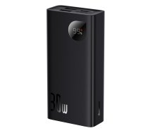 Baseus Adaman2 powerbank with digital display 10000mAh 30W 2 x USB / 1x USB Type C Overseas Edition PD QC SCP black (PPAD040101)