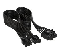 Corsair VGA PCIe 5.0 12VHPWR Adaptor Cable (12+4 Pin) Black 600 W 65cm (CP-8920284)
