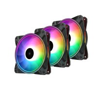 DeepCool Cooling Fan CF120 PLUS Case Fan (DP-F12-AR-CF120P-3P)
