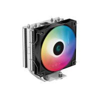 DeepCool CPU Cooler AG400 BK LED Black, Intel, AMD (R-AG400-BKLNMC-G-1)