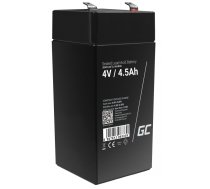 Green Cell AGM VRLA 4V 4.5Ah maintenance-free battery for the alarm system, cash register, toys (AGM36)