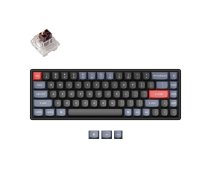Keychron K6 Pro 65% Wireless Mechanical Keyboard (ANSI, RGB, Hot-swap, US, Pro Brown Switch)