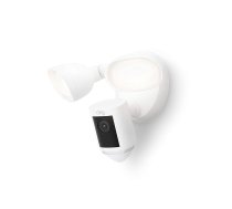 Ring Floodlight Cam Wired Pro 1080p HDR Video, 3D Motion Detection and Bird's Eye View, hardwired installation White