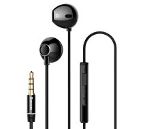 Baseus Encok H06 Lateral Earphones Earbuds Headphones with Remote Control black (NGH06-01)