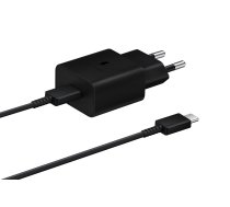 Samsung USB Wall Charger Type-C 15W PD AFC + USB Type-C Cable Black (EP-T1510XBEGEU)